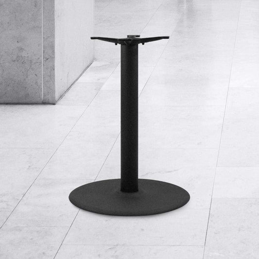 B Black Table Base #Base Size_22''