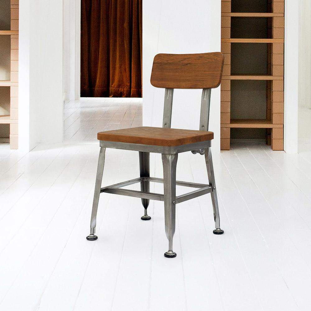 Heron Dining Chair with Solid Wood