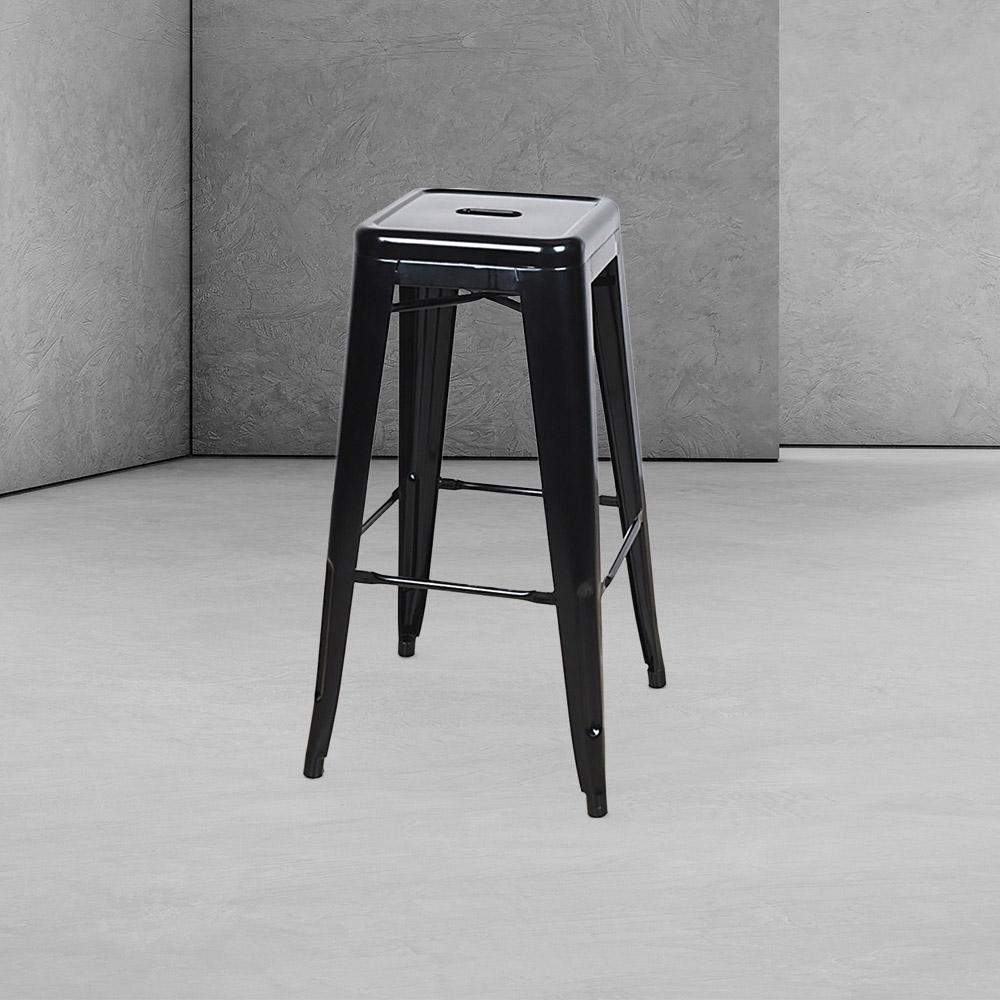 Marais A Cafe Bar Stool #color_Black