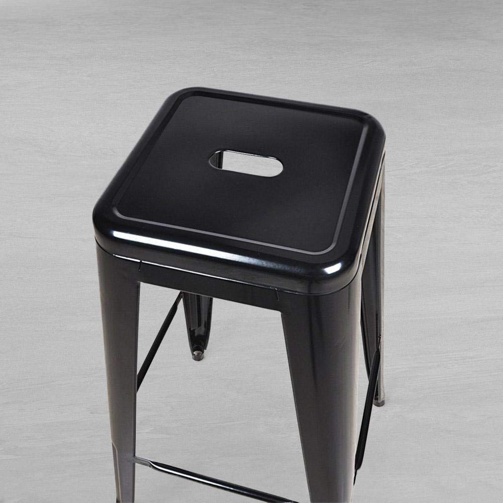 Marais A Cafe Bar Stool #color_Black