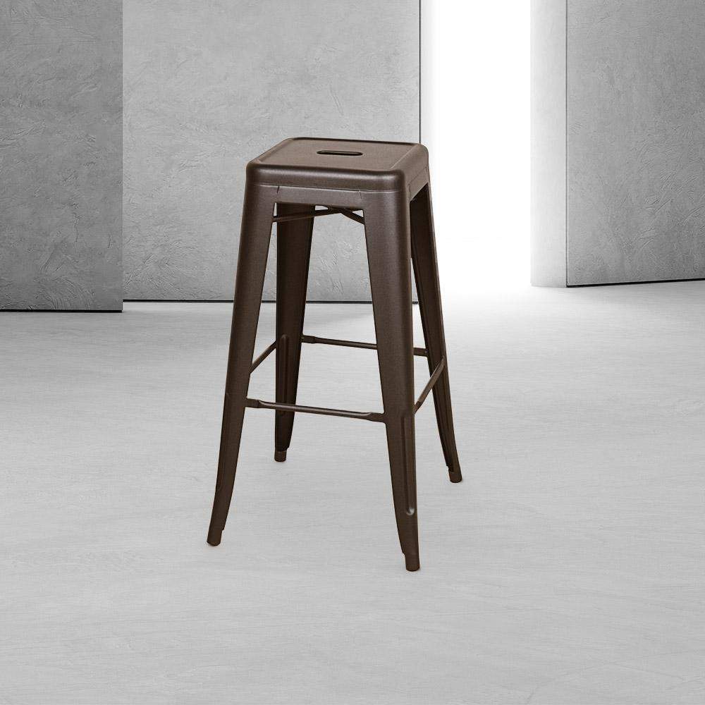 Marais A Cafe Bar Stool #color_Rust