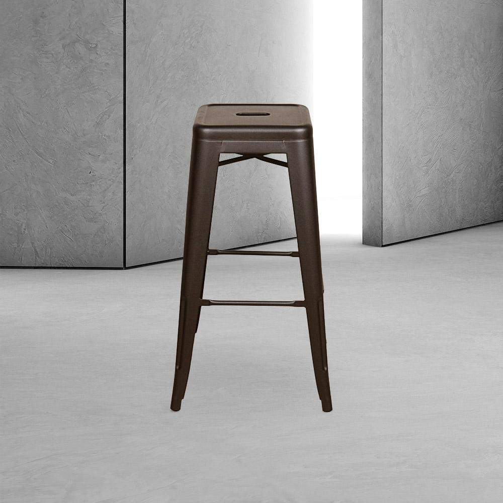 Marais A Cafe Bar Stool #color_Rust