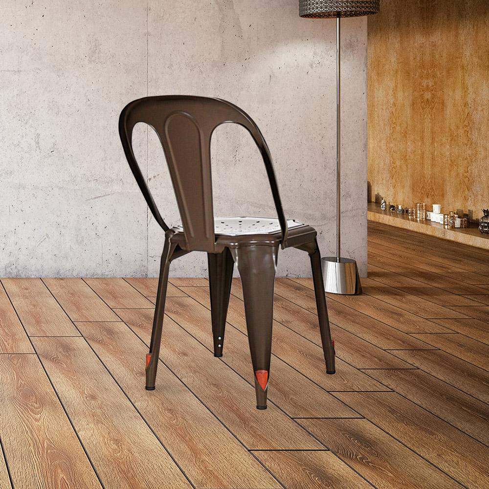 Marais Dining Chair #color_Dark Brown