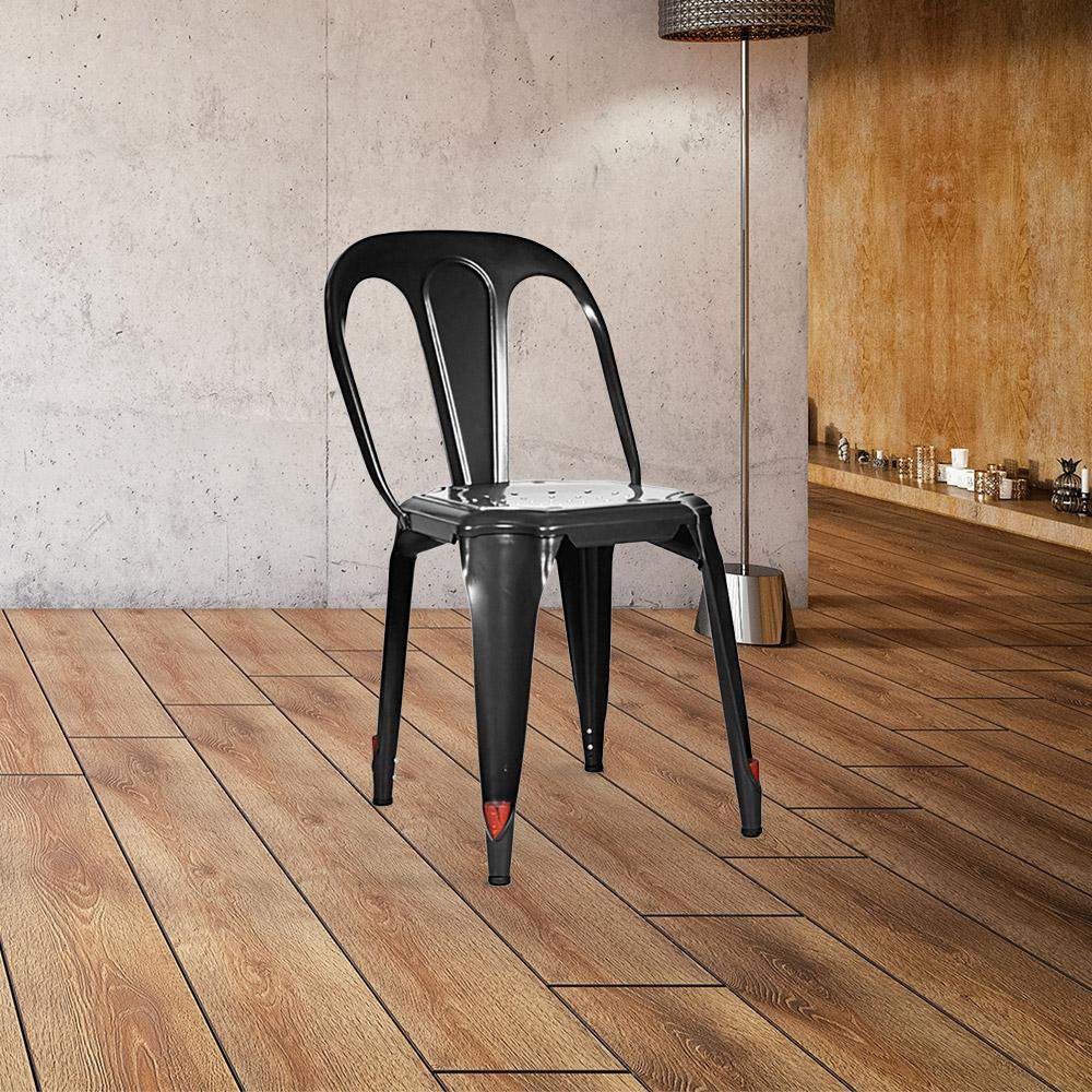 Marais Dining Chair #color_Gunmetal