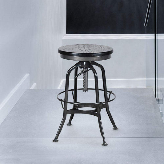 Toledo Bar Stool #color_Black/Black